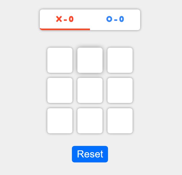 Tic-Tac-Toe Game Screenshot